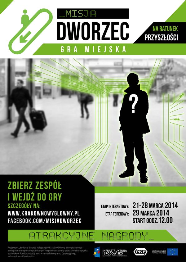 Plakat gra miejska